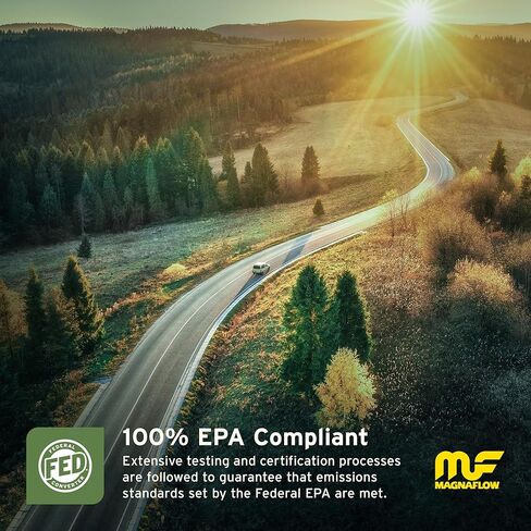 MagnaFlow 93376 محول حفاز كبير من الفولاذ المقاوم للصدأ مناسب بشكل مباشر in Saudi Arabia