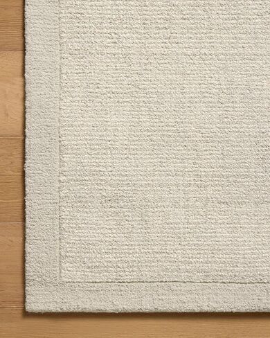 سجادة Loloi Magnolia Home من Joanna Gaines Henley Collection HNY-01 عاجي/فضي 7'-9" x 9'-9" in Saudi Arabia