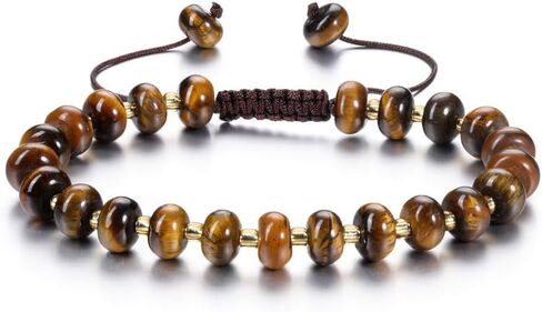 سوار مطرز ملون من كريستال تيرز للنساء، أساور خرز بوهو ستون مضفرة قابلة للتعديل، سوار كريستال عصري مصنوع يدويًا، هدايا مجوهرات الشاطئ الصيفية للنساء in Kuwait