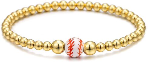Baseball Bracelet for Women Game Day Bracelet Baseball Sports Accessories Jewelry in Kuwait