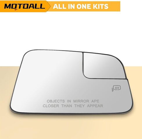 MOTOALL Mirror Glass Heat No-Blind Spot Right Passenger Side Fit for Ford Edge 2011-2014 for Lincoln MKX 2011-2015 in Saudi Arabia