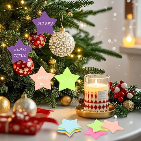 Star Sticky Notes 480 Sheets Colorful Sticky Notes for Notebooks Star Shape Self-Sticky Note Pads for School Office Home Notebook Supplies in Kuwait