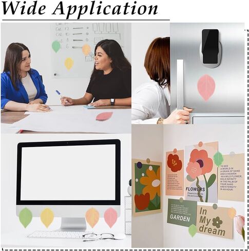 6Pads Leaf Paper Pad 6 Colors 150 Sheets Sticky Notes Cute Tree Leaf Sticky Notes Paper Memo Self-Adhesive Note Sticker Tabs Bulk for Office School Home Reading Leafy Decoration in Kuwait