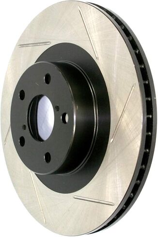 StopTech 126.40092SR Sport Slotted Brake Rotor; Front Right in Saudi Arabia
