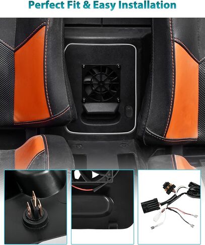 لوحة وصول المحرك مع مجموعة مروحة لملحقات 2014-2023 Polaris RZR XP 1000/ Turbo/RZR 900/Trail S 900 1000/2017 Ranger XP 1000، استبدال باب الوصول #5454122#5452376-070#5439787-070 in Saudi Arabia