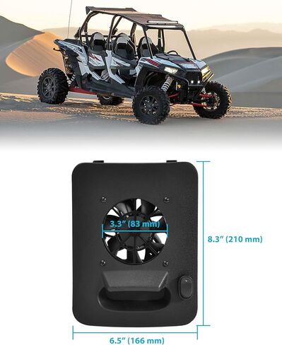 لوحة وصول المحرك مع مجموعة مروحة لملحقات 2014-2023 Polaris RZR XP 1000/ Turbo/RZR 900/Trail S 900 1000/2017 Ranger XP 1000، استبدال باب الوصول #5454122#5452376-070#5439787-070 in Saudi Arabia