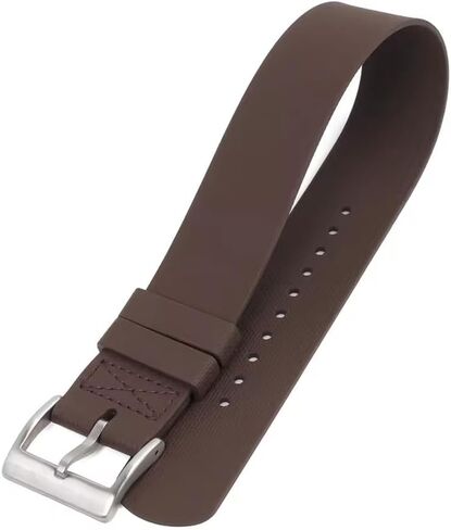 Onthelevel FKM Rubber Watch Strap 20mm 21mm 22mm Waterproof Silicone Single Pass Strap Soft Durable Sprot Watch Band in Kuwait