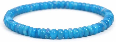 Opal Stretchable Bracelet (Paraiba, 9 Inch) in Saudi Arabia