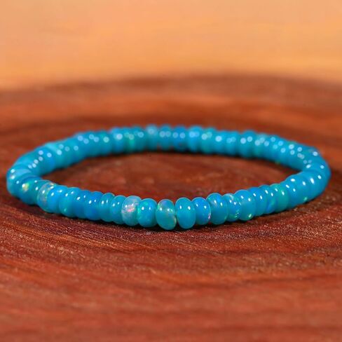 Opal Stretchable Bracelet (Paraiba, 9 Inch) in Saudi Arabia