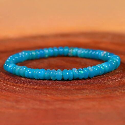 Opal Stretchable Bracelet (Paraiba, 9 Inch) in Saudi Arabia