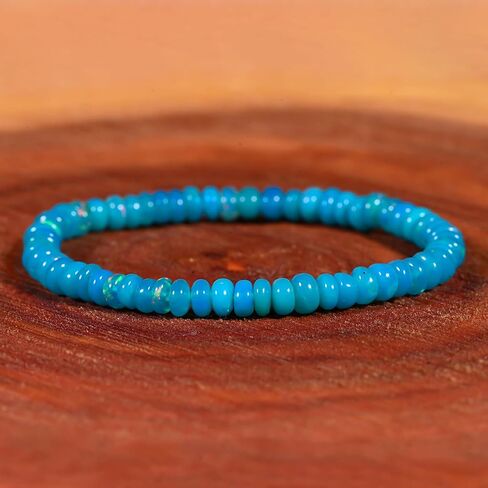 Opal Stretchable Bracelet (Paraiba, 9 Inch) in Saudi Arabia