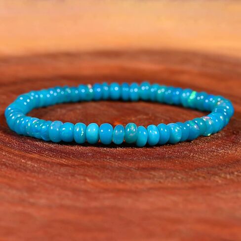 Opal Stretchable Bracelet (Paraiba, 9 Inch) in Saudi Arabia