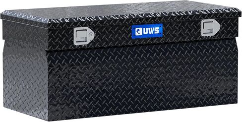UWS EC20212 42-Inch Gloss Black Heavy-Wall Aluminum Truck Storage Box, RigidCore Lid in Saudi Arabia