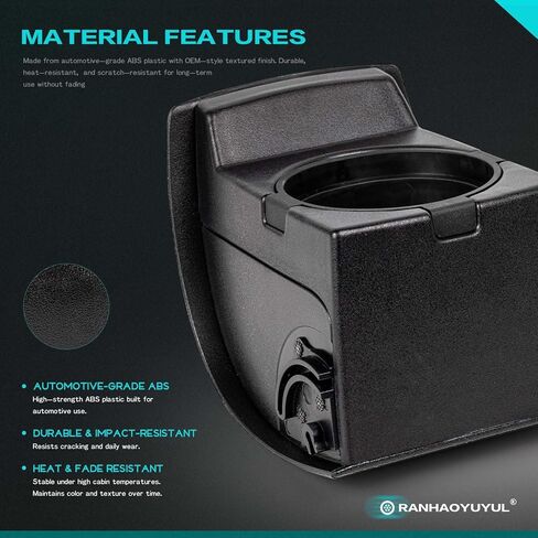 15820550 Rear Seat Cup Holder Fit for Hummer H3 2006-2010, Food and Beverage Cooler/Warmer Lid, Replace# 15830701 15255363 15255364 15255365 in Kuwait