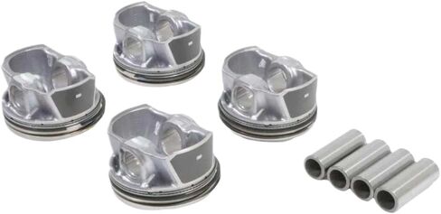 مجموعة المكبس والخواتم EJ7Z-6108-A EJ7Z6108A EJ7Z-6135-A مجموعة مكونة من 4 قطع قياسية 87.5 مللي متر لمحرك 2015-2019 Focus Mustang MKC 2.3L in Kuwait