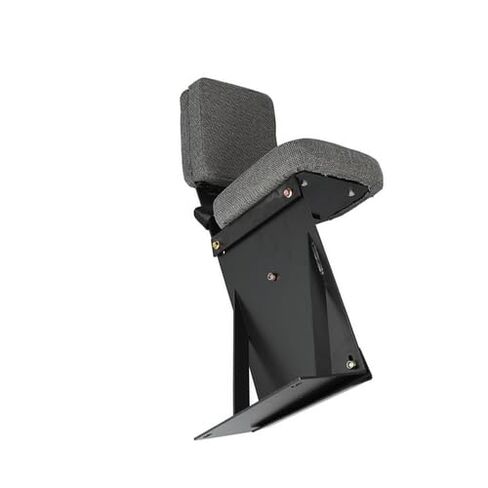 Side Kick Buddy Seat Assembly Fabric Gray fits Case IH 7110 7120 7130 7140 7150 7210 7220 7230 7240 7250 8910 8920 8930 8940 8950 in Kuwait