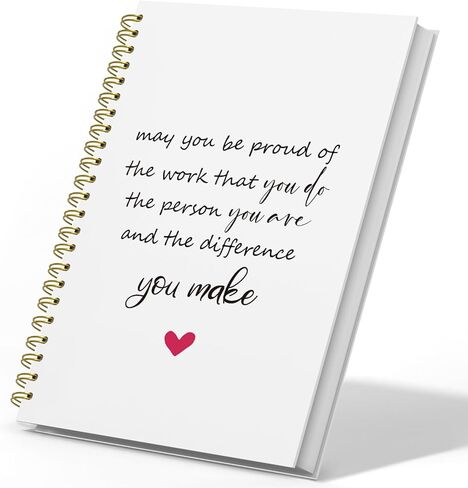 Inspirational Black Journal Notebook Gifts for Women Employees, Motivational Black Journaling Notebooks Appreciation Gifts, Notebooks for Work Office Supplies, You Got This, 5.5x8.3 in Kuwait