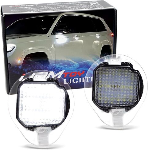 iJDMTOY أبيض 18-SMD LED كامل أسفل الباب الجانبي أضواء بركة متوافقة مع Jeep 2014-2023 Cherokee (KL) in Saudi Arabia