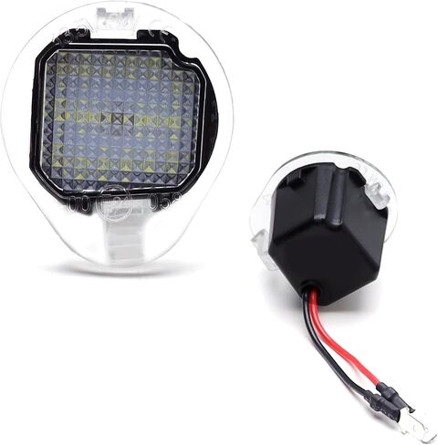 iJDMTOY أبيض 18-SMD LED كامل أسفل الباب الجانبي أضواء بركة متوافقة مع Jeep 2014-2023 Cherokee (KL) in Saudi Arabia