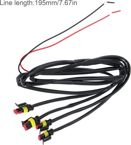 أضواء شبكة LED العنبر 4 قطعة 12 فولت مقاومة للماء مناسبة لتويوتا 4 عداء TRD Pro 2014-2022 مع سلك تسخير in Saudi Arabia