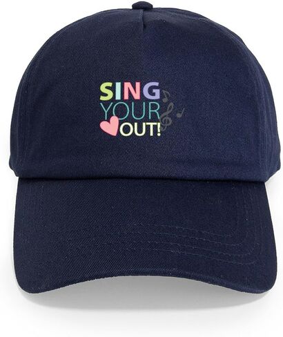 CafePress Sing Your Song Adjustable Baseball Cap in Saudi Arabia