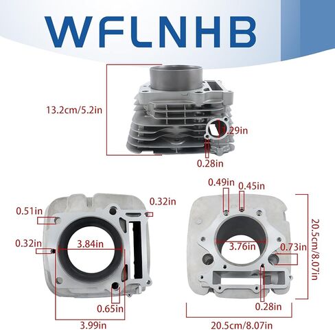 WFLNHB Cylinder Piston Gasket Kit Replacement for Yamaha Grizzly 600 YFM600 1998-2001 Replacement for Yamaha XT600 1990-1995 Replacement for 3TB-11310-00-00 in Saudi Arabia