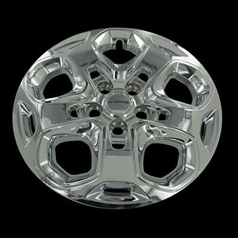 Chrome 17" Push on Hub Cap Wheel Covers for Ford Fusion - Set of 4 in Saudi Arabia