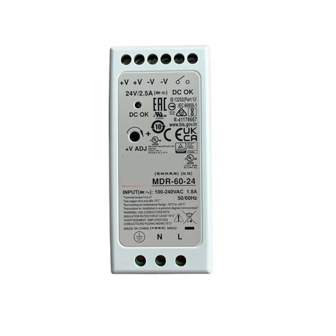 1pcs MDR-60 MDR-60-24 24V 2.5A 60W Single Output Rail Type Industrial Power Supply in Saudi Arabia