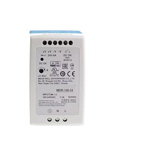 1 قطعة MDR-100 MDR-100-48 48 فولت 2A 96 واط نوع السكك الحديدية إخراج واحد مصدر الطاقة الصناعية in Saudi Arabia