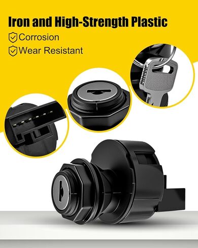 710003847 Ignition Key Switch Fit for Can-Am Renegade 850 X xc 2016 Outlander 1000 6x6 XT 2015-2018 450 2020-2021 500 2013-2015 570 2016-2021 650 2013-2021 800R 2012-2015 Replace 710002327 710007863 in Saudi Arabia