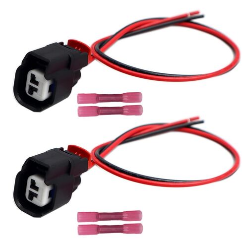 2pcs 2-Way Fog Lamp Fog Light Connector Pigtail Compatible with 2010-2019 Ford Taurus Harness Wiring Plug WPT-1051, 5U2Z14S411ZB, 5U2Z-14S411-ZB in Saudi Arabia