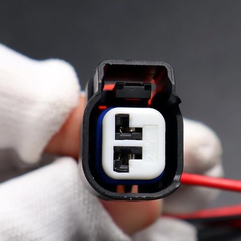 2pcs 2-Way Fog Lamp Fog Light Connector Pigtail Compatible with 2010-2019 Ford Taurus Harness Wiring Plug WPT-1051, 5U2Z14S411ZB, 5U2Z-14S411-ZB in Saudi Arabia