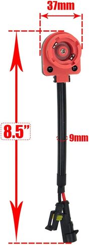 2 قطعة سيارة العلوي التتابع تسخير D2S D2R D2C 35 واط أمبير الأسلاك محول لمبة/موصل الصابورة in Saudi Arabia