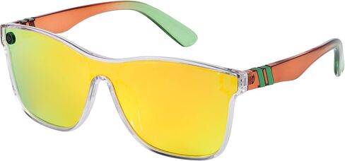Mass Vision 'The Prime Time' Trendy Sport Sunglasses for Men & Women – Lightweight One-Piece Lens, UV Protection, Stylish Fit in Saudi Arabia