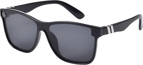 نظارات شمسية رياضية عصرية من ماس فيجن "The Prime Time" للرجال والنساء - عدسة خفيفة الوزن من قطعة واحدة، حماية من الأشعة فوق البنفسجية، مقاس أنيق in Kuwait