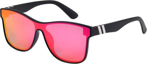 Mass Vision 'The Prime Time' Trendy Sport Sunglasses for Men & Women – Lightweight One-Piece Lens, UV Protection, Stylish Fit in Saudi Arabia
