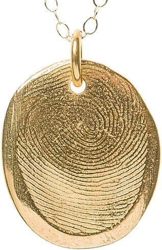 مجموعة قلادة بصمة الإصبع الذهبية المخصصة in Kuwait