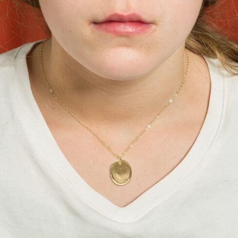 مجموعة قلادة بصمة الإصبع الذهبية المخصصة in Kuwait