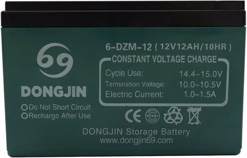 3 عبوات 12 فولت 12 أمبير في الساعة 6-DZM-12 بطارية للسكوتر الكهربائي والدراجة الإلكترونية ATV Go Kart in Kuwait