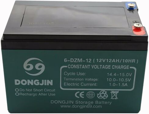 3 عبوات 12 فولت 12 أمبير في الساعة 6-DZM-12 بطارية للسكوتر الكهربائي والدراجة الإلكترونية ATV Go Kart in Kuwait