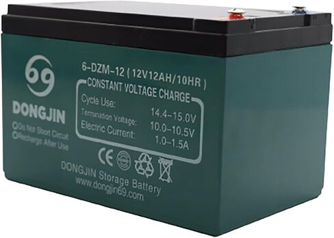 3 عبوات 12 فولت 12 أمبير في الساعة 6-DZM-12 بطارية للسكوتر الكهربائي والدراجة الإلكترونية ATV Go Kart in Kuwait