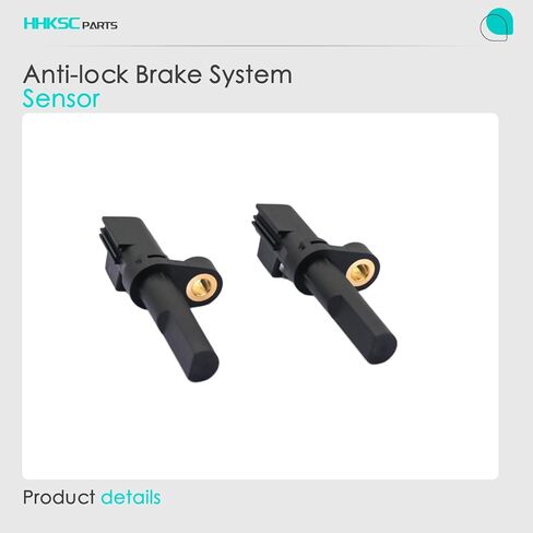 2pcs Rear Left and Right Rear Center ABS Wheel Speed Sensor Compatible with Dodge RAM Durango 1500 Fit for RAM 2500 56028668AA 56028668AB ALS257 w/Traction Control 04 05 06 07 08 09 10 11 12 in Kuwait