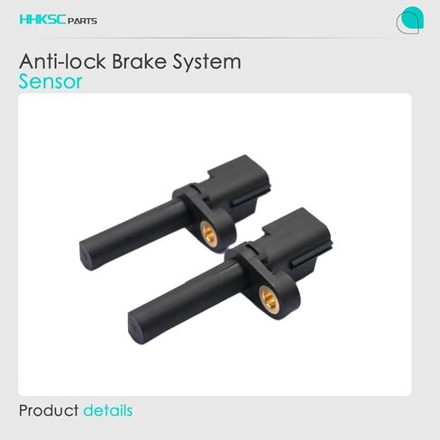 2pcs Rear Left and Right Rear Center ABS Wheel Speed Sensor Compatible with Dodge RAM Durango 1500 Fit for RAM 2500 56028668AA 56028668AB ALS257 w/Traction Control 04 05 06 07 08 09 10 11 12 in Kuwait