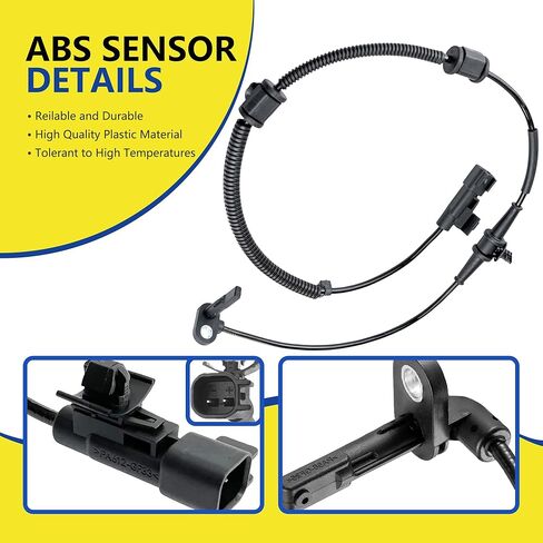 ABS Wheel Speed Sensor Fit for Chevrolet Models: 2013-2015 Malibu 2.0L 2.4L 2.5L, 2014-2020 Chevrolet Impala 2.4L 2.5L 3.6L, Front & Rear, Driver & Passenger Side in Kuwait