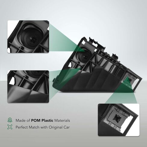 YHTAUTO دعامة مصد جانبية للراكب الأمامي الأيمن متوافقة مع Toyota FJ Cruiser 2007-2014، دعم جانبي in Kuwait