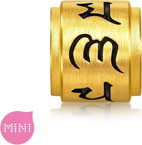 CHOW SANG SANG 999 Gold Charme 'Om Mani Padme Hum' Charm Bracelet for Women & Men 17cm 96359C in Saudi Arabia
