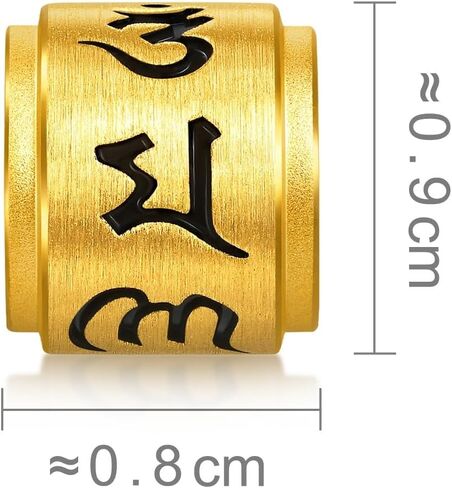 CHOW SANG SANG 999 Gold Charme 'Om Mani Padme Hum' Charm Bracelet for Women & Men 17cm 96359C in Saudi Arabia