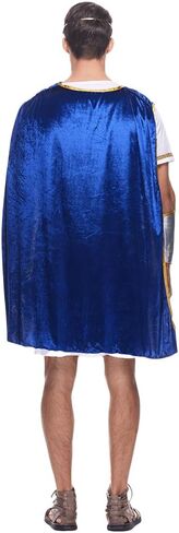 EraSpooky Adult Mens Roman Gladiator Costume Ancient Roman Emperor of the Sun Imperator Set Halloween Dress Up Party in Saudi Arabia