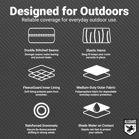 Car Covers Weatherproof Max Truck Cover & Warranty Compatible with Willys 1947-1950 Jeep Regular Cab– Outdoor Cover, Prevents Theft with Cable Lock in Kuwait