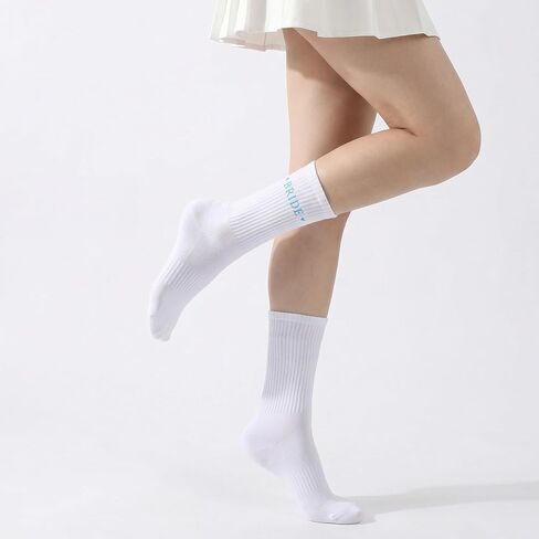 جوارب العروس، هدايا العروس الزرقاء لتكون جوارب قطنية ناعمة للعرائس احصل على هدية زفاف جاهزة للنساء أساسيات الزفاف، الخطوبة، حفلة العازبة، شيء أزرق، أبيض in Kuwait